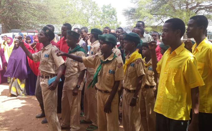 Scouting brings hope and life-changing opportunity to young people at Dadaab Refugee Camp