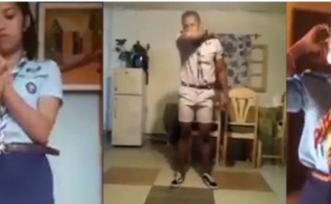 Scouts in Madagascar use Tik Tok and Facebook against Coronavirus