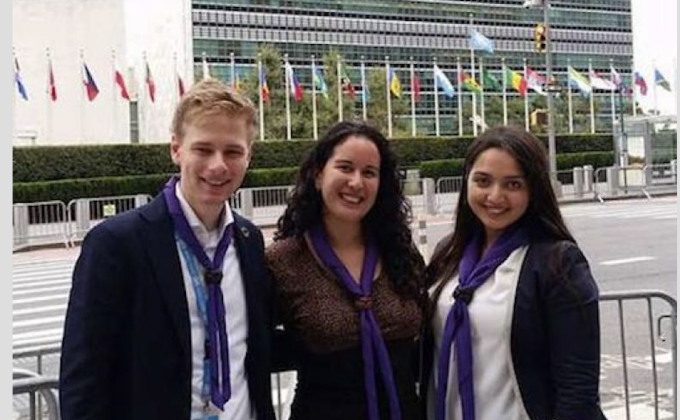 #Scouts take part in the 72nd session of the United Nations General Assembly #UNGA
