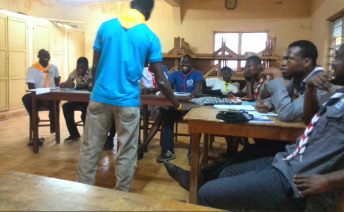 RESTITUTION DU FORUM ZONAL DES JEUNES AUX CHEFS DE GROUPE.
