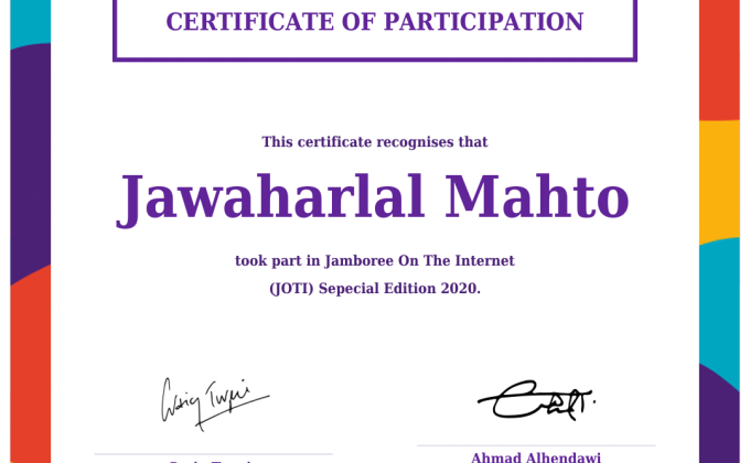 #SPECIALJOTI,3-5 APRIL 2020