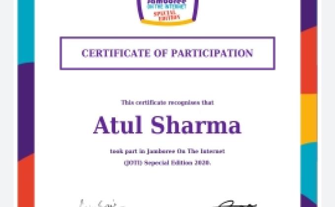 Digital Scouting Guiding Challenge 1 – #Special JOTI, 3 – 5 April 2020