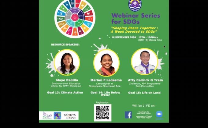 webinarWebinar series for scouts for sdgs.DAY 3
IDP celebration .
A week devoted to sdgs. 