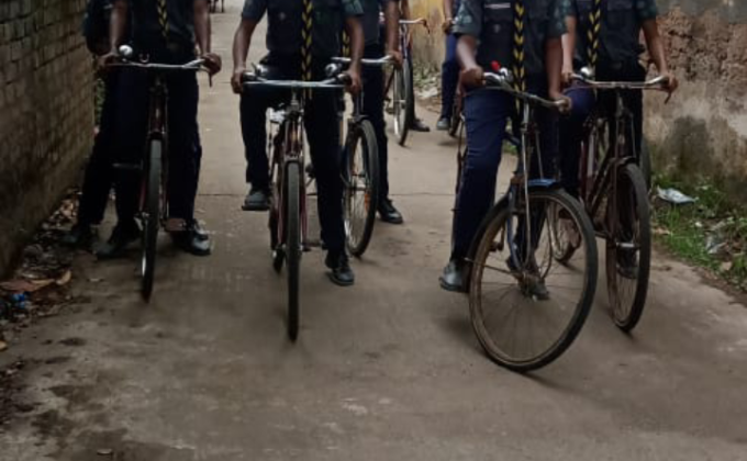 cycle rally for peace day