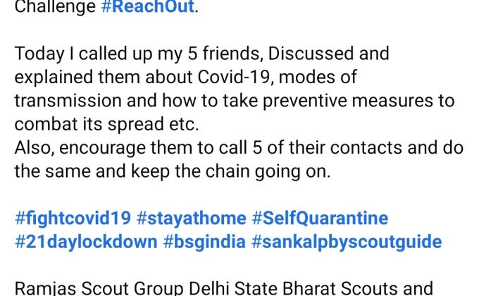 Reach out