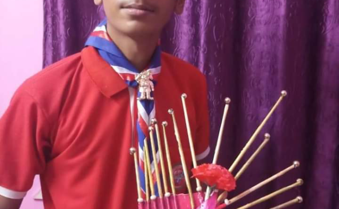 PROJECT SANKALP~MAKING HANDICRAFTS 