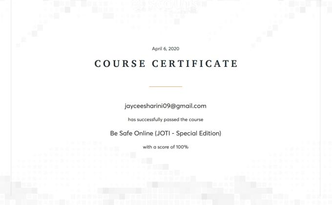 #Special JOTI, 3-5 April 2020