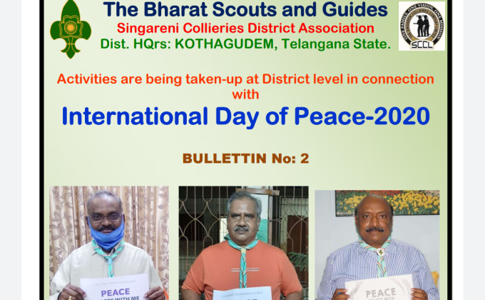 International Day of Peace - @ Singareni Collieries District Telangana state India