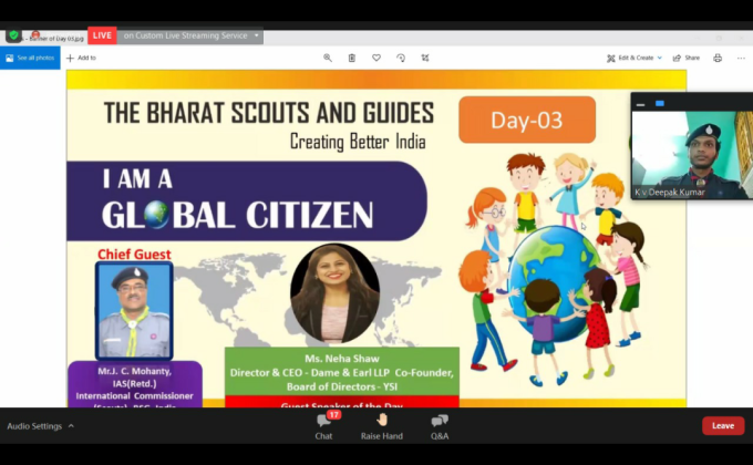 I AM A GLOBAL CITIZEN DAY 3- a series of webinars on Sustainable Development Goals (SDG)