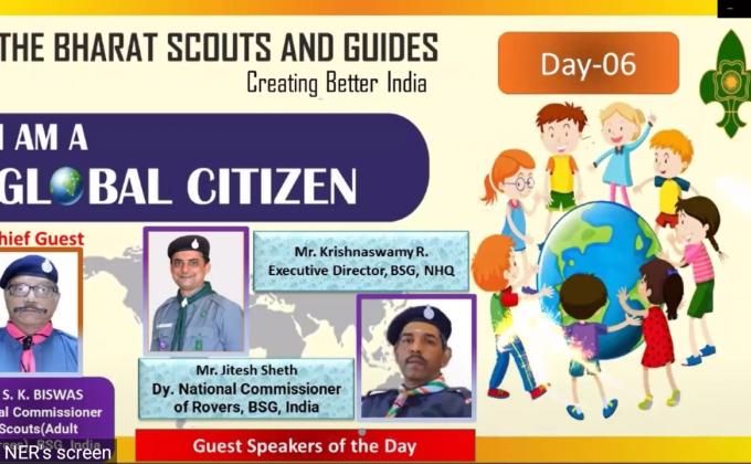 I'm a global citizen, a series of webinars on SDGs Day 6