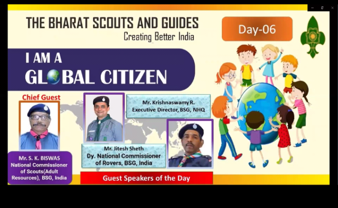 I AM A GLOBAL CITIZEN --SDG(WEBINAR) 6th day