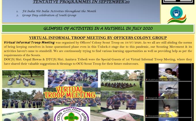 PATHIKRIT- MONTHLY E NEWSLETTER OF KANCHRAPARA DISTRICT #SEVENTH EDITION
