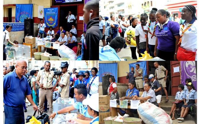 GIVE HANDS TO OTHERS "AFRICA SCOUT DAY 2017"