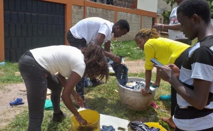 Zions Children's Home Visit. 