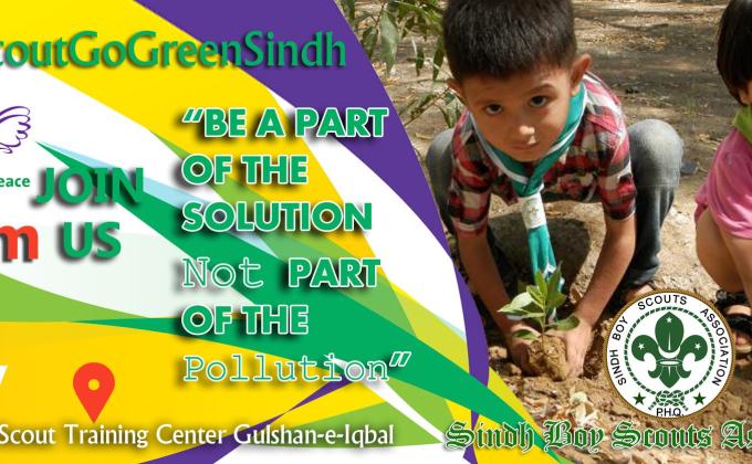 SCOUT GO GREEN SINDH PAKISTAN