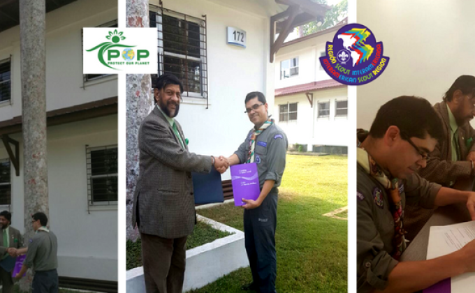 MOU between POP and the Interamerican Scout Region