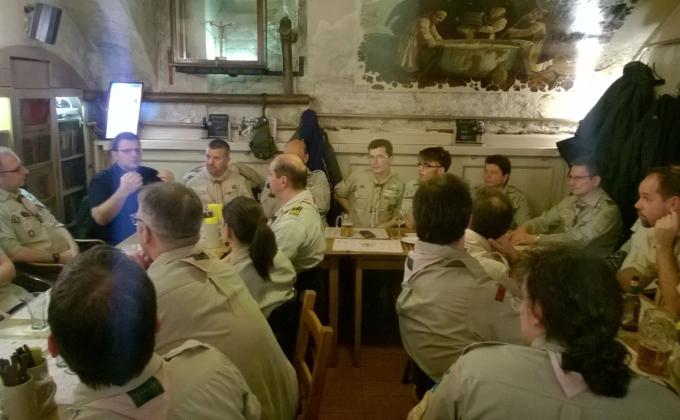 Hungarian Wood Badge reunion - and issue from Gilwell Reunion