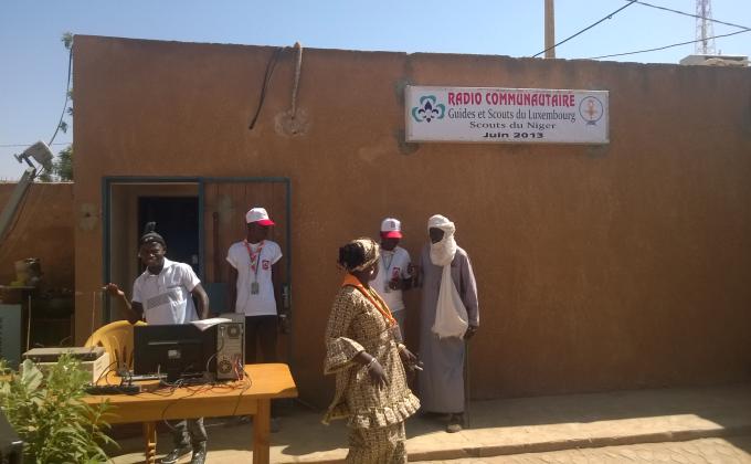 Deux ans d'existence de la Radio scoute Koira tegui, Deja Un trophée 2eme place des meilleures radios communautaires au Niger