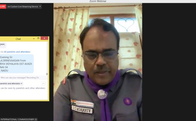 ATTENDANCE REPORT FOR 'I AM A GLOBAL CITIZEN' WEBINAR 3rd DAY