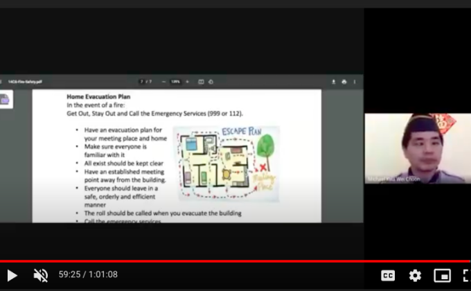 Basic First Aid & Safety at Home with CUBs' 226Petaling