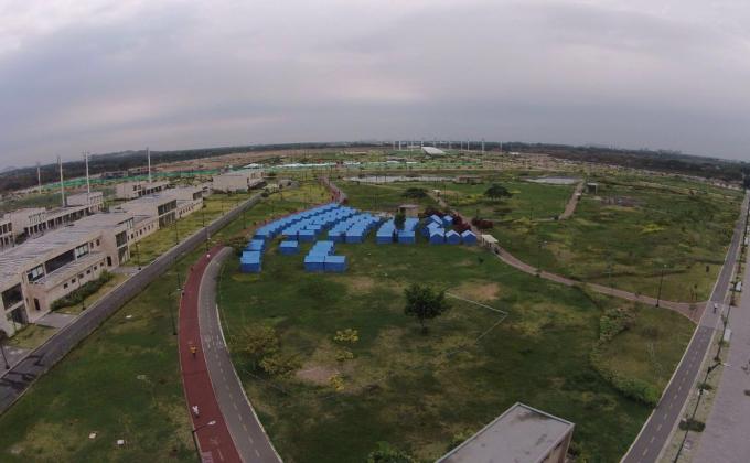 JamCam 2017  en periodo de Montaje/ Putting  together the JamCam 2017 