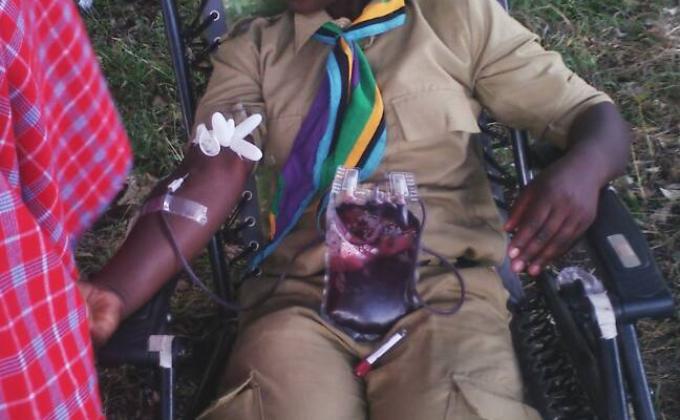 SKAUTI WACHANGIA DAMU KONDOA