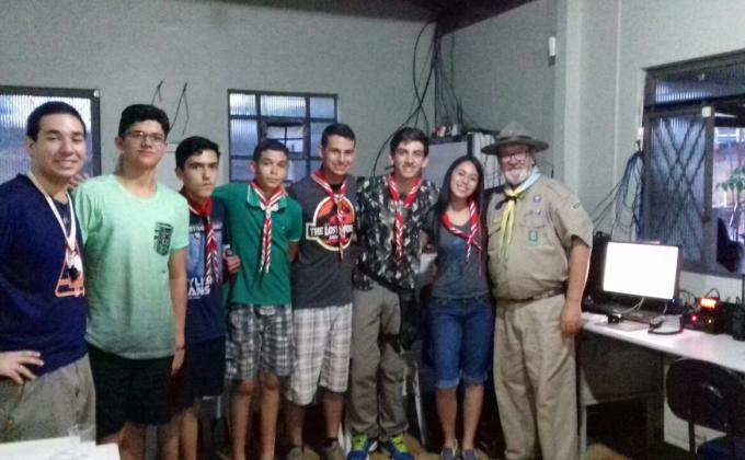 Grupo Escoteiro Bernardo Sayão 2º GO, Anápolis-Go/Br participa do 60º JOTA