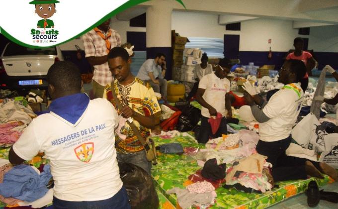 Inondation à Abidjan : SCOUTS DE COTE D'IVOIRE TON ACTION COMPTE
