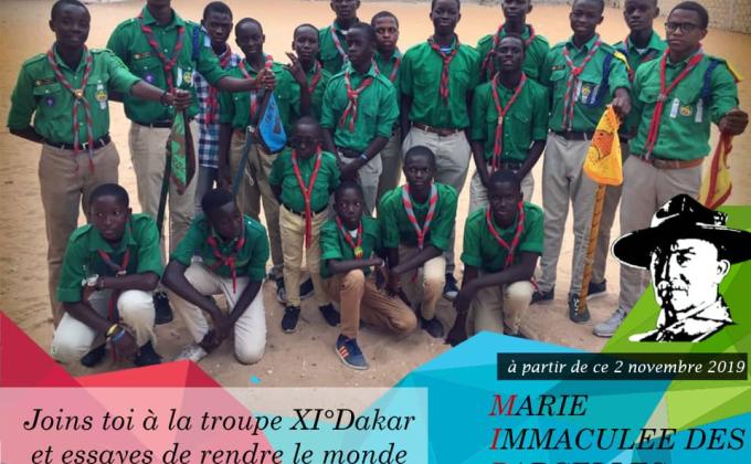  Lancement des activités scoutes du 11ème groupe DKR / MIPA