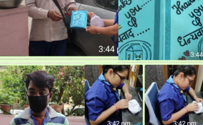 Good turn #ScoutingSunrise2020   #BSGScoutScarfDay  #BSGNYF #BSGIndia