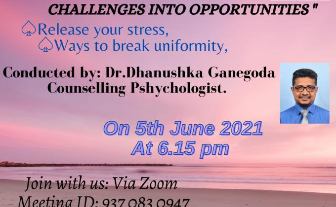 TURNING CHALLENGES INTO OPPORTUNITIES 