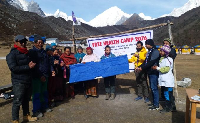 Free Health Camp at High Altitude Concluded