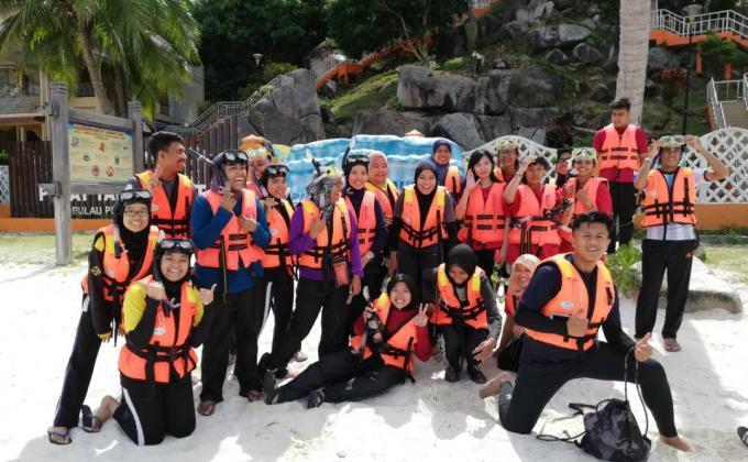 LAWATAN SAMBIL BELAJAR KE PUSAT TAMAN LAUT PULAU PERHENTIAN