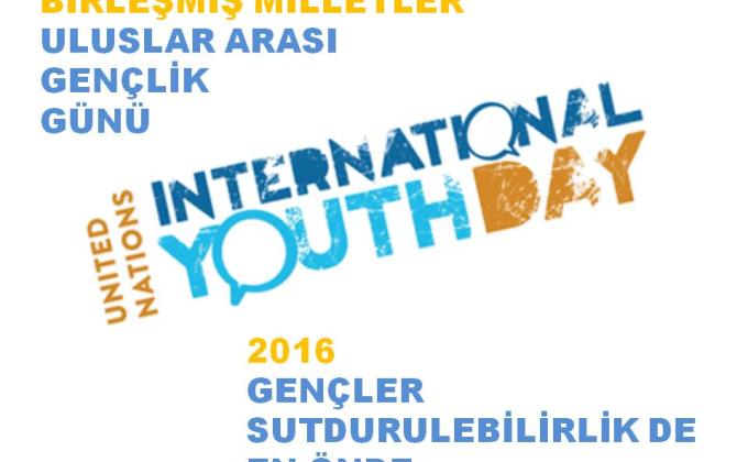 INTERNATIONAL DAU OF YOUTH. UNEP SAYS