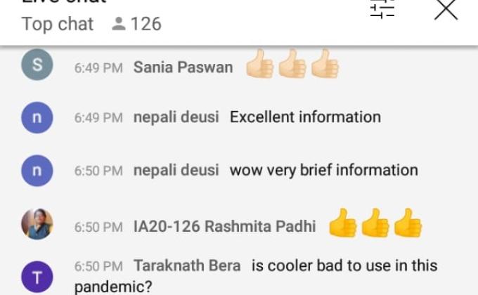 National Level Webinar on Covid Vaccination - Myths and Facts 