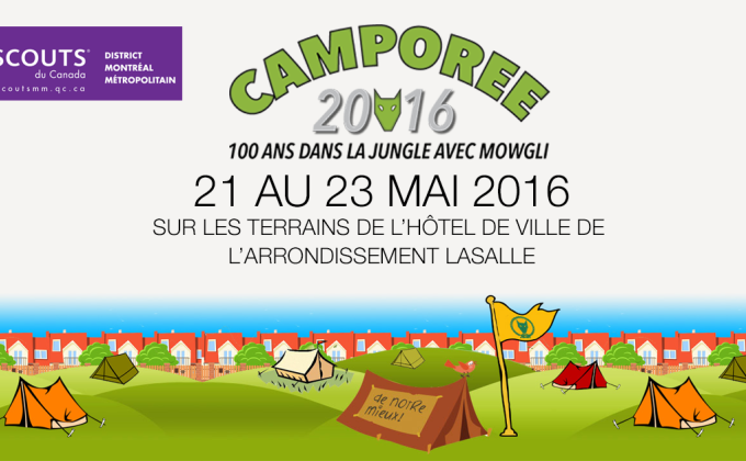 Camporee louveteau pour le centenaire du louvetisme
