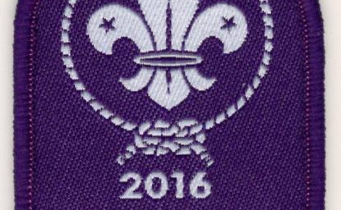 World Scouting 2016 Woven Badge