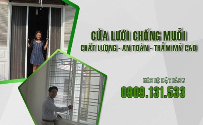 Cửa lưới chống muỗi Việt Thống