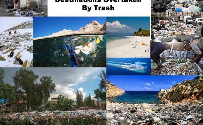 HAND IN HAND TO SAVE THE WORLD FROM TRASH