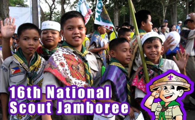 16th National Scout Jamboree at the Energy Park, Apokon, Tagum City, Davao del Norte