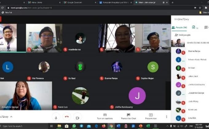 1st Virtual Basic Sea Scouts Camp 2020 on 17-19 July 2020