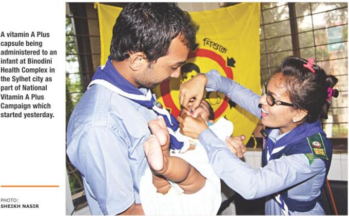 Rover Scouts with Vitamin  A plus campaign.