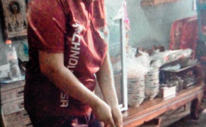 กวาดพื้นบ้าน