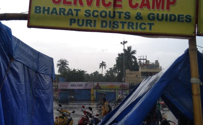 10 days long Ratha Yatra service camp at Puri.