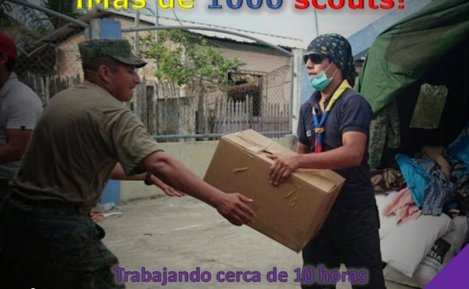 Scouts del Ecuador Siempre Listos y Solidarios 