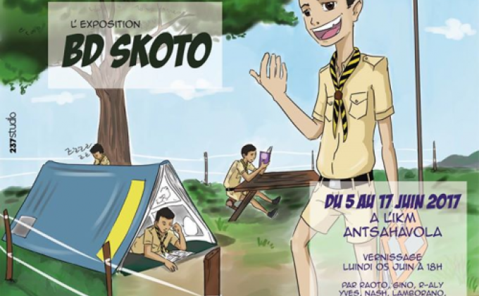 BD SKOTO, Scouting in Comics