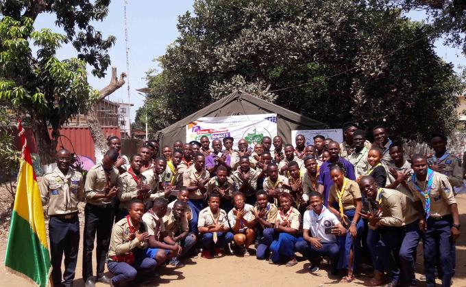 1er Forum National des Jeunes Scouts de Guinée, 11, 12, 13 mai 2018