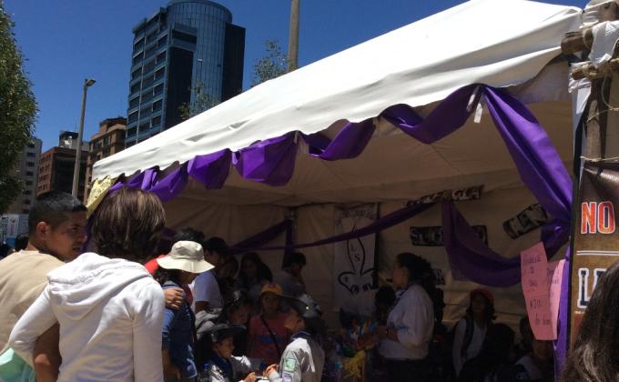 Grupo Scout N° 1 Colegio La Salle gana segundo lugar en la exposición de Vivamos con Valores 2014