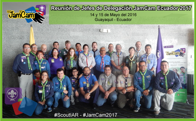 Reunión de Jefes de Delegación #JamCam2017 / Heads of Contingent #JamCam2017