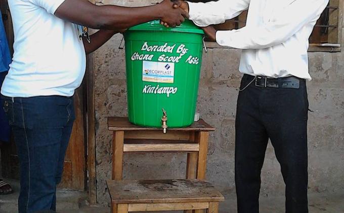 save the the youth through hand washing)